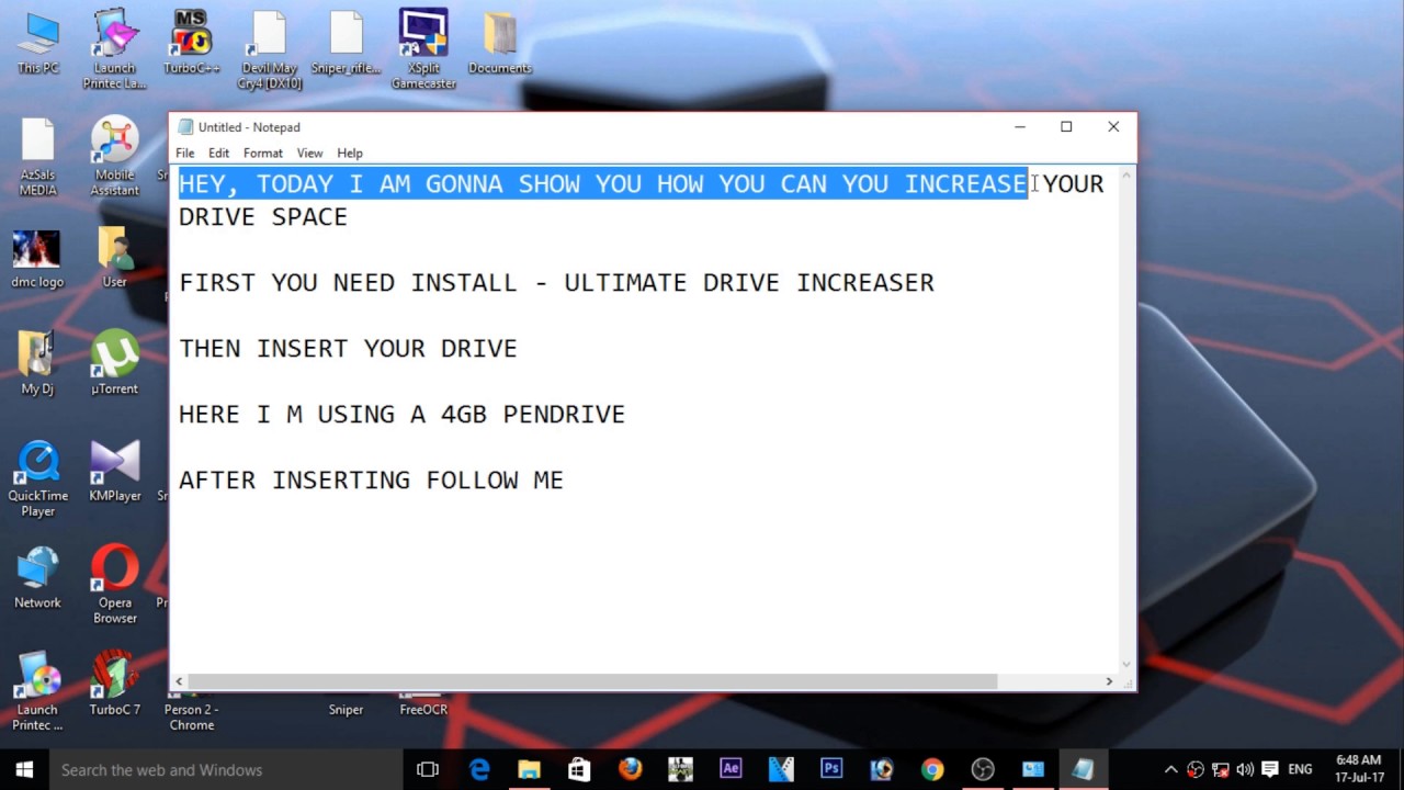 Free Download Ultimate Drive Increaser Increase Drive Size